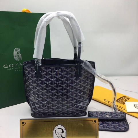 고야드 미니 앙주백 20cm (컬러 네이비)