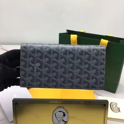 고야드 리슐리유 플랩 장지갑 (컬러 차콜그레이)