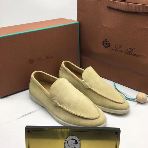 로로피아나 단화 (남성용) (컬러 연베이지)