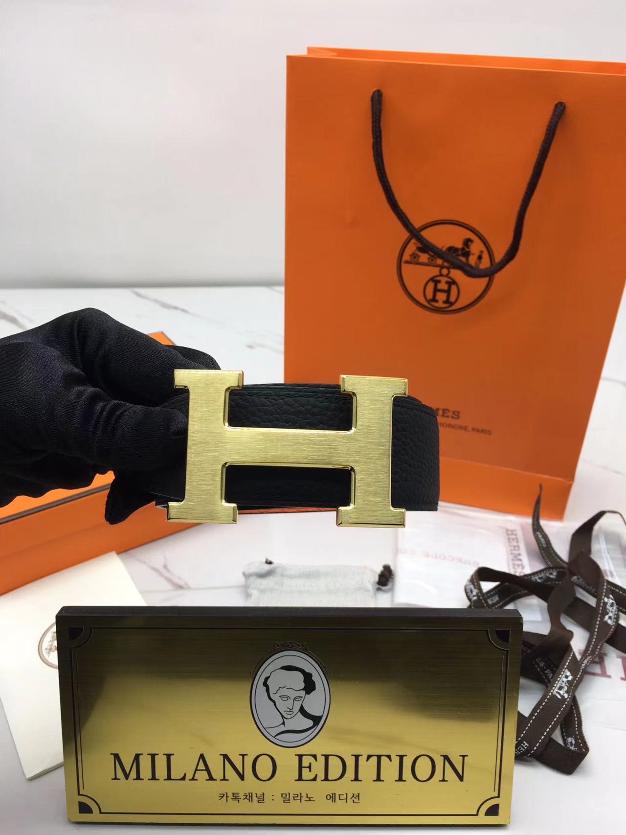 에르메스 CONSTANCE 벨트 (버클 3.8cm) (버클색상 금장)