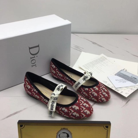 디올 J`a dior 발레리나 플랫슈즈
