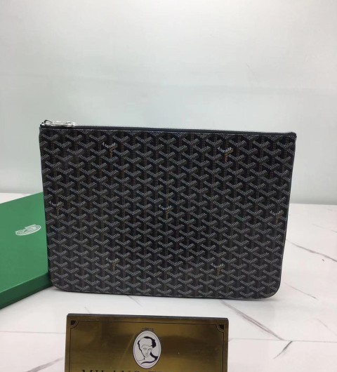 고야드 세나 클러치 MM /GM (컬러 블랙)