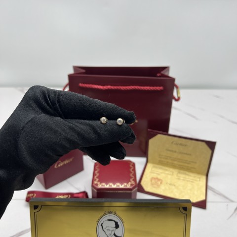 까르띠에 cartier 다무르 스터드 귀걸이 (컬러 로즈골드)