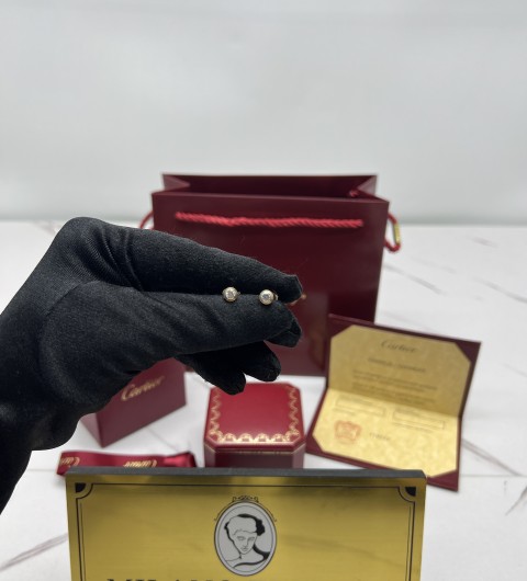 까르띠에 cartier 다무르 스터드 귀걸이 (컬러 로즈골드)
