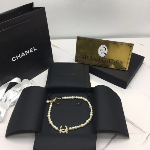샤넬 chanel 펄 초커
