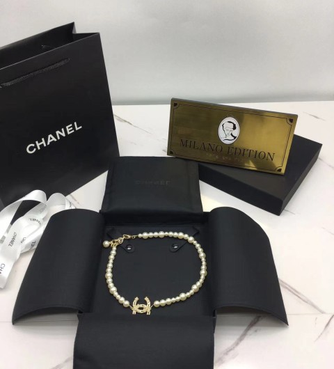 샤넬 chanel 펄 초커