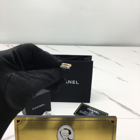 샤넬 코코 링 (로즈골드실버)