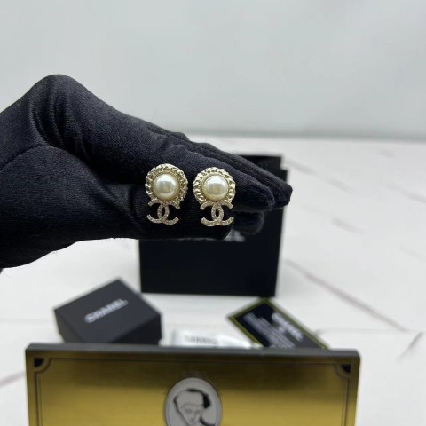 샤넬 chanel 펄 귀걸이