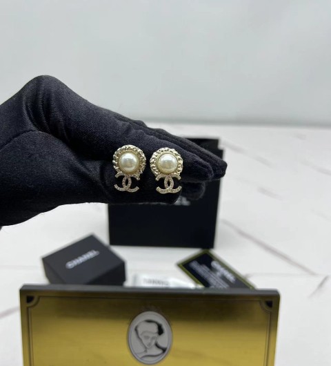 샤넬 chanel 펄 귀걸이
