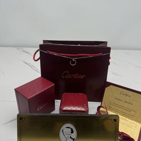 까르띠에 cartier 저스트앵끌루 목걸이 (컬러 화이트골드)