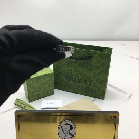 구찌 gucci 더블 G 스트라이프 반지