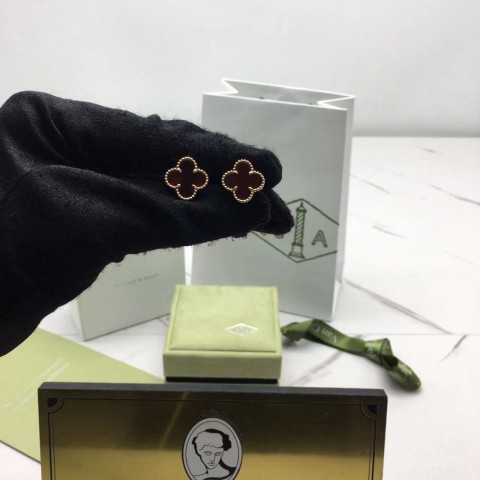 반클리프 vancleef 귀걸이 (테두리컬러 로즈골드)