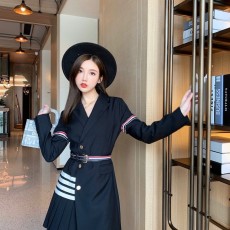 톰브라운 재킷 플리츠 원피스