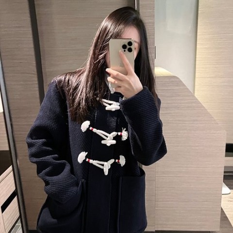 톰브라운 후드 코트 (남녀공용)