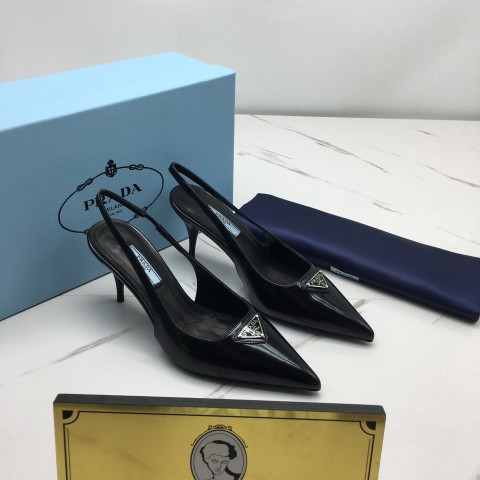 프라다 23ss prd 슬링백 하이 힐 (굽 8.5cm)