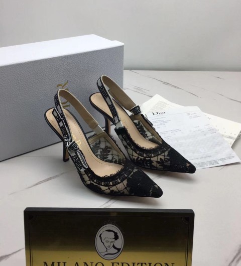 디올 슬링백 (플랫/6.5cm/9.5cm)