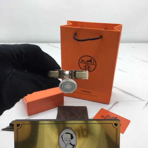 에르메스 클릭아슈 팔찌 로즈골드 (컬러 마론글라쎄)