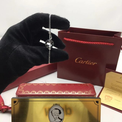 까르띠에 cartier 러브 브레이슬릿 (컬러 화이트골드)