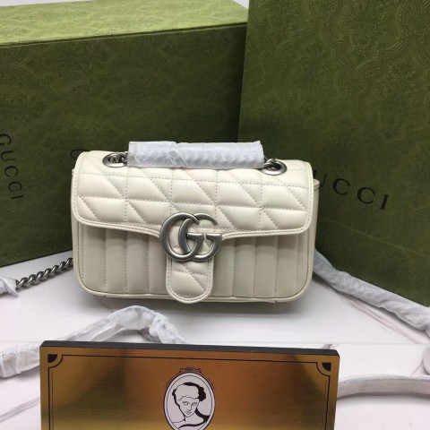 구찌 마몬트 마틀라세 미니 숄더백 446744 / 22CM