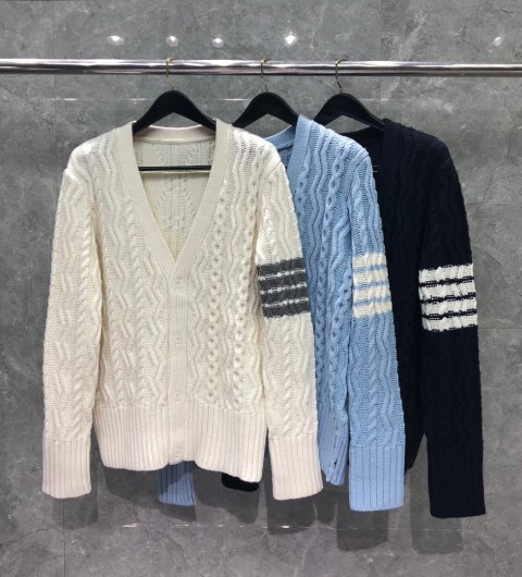 [대리석집] 톰브라운 꽈배기 스웨터가디건 (3color) (남성용)