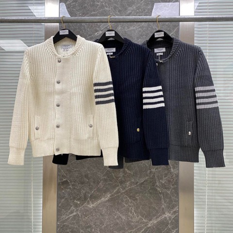 [JN공장] 톰브라운 니트 집업 (3color) (남성용)