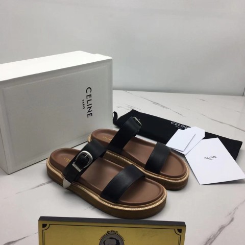 셀린느 23ss celine 레더 샌들