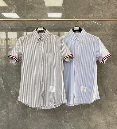 [대리석집] 톰브라운 반팔 스트라이프 셔츠 (2color) (남성용)