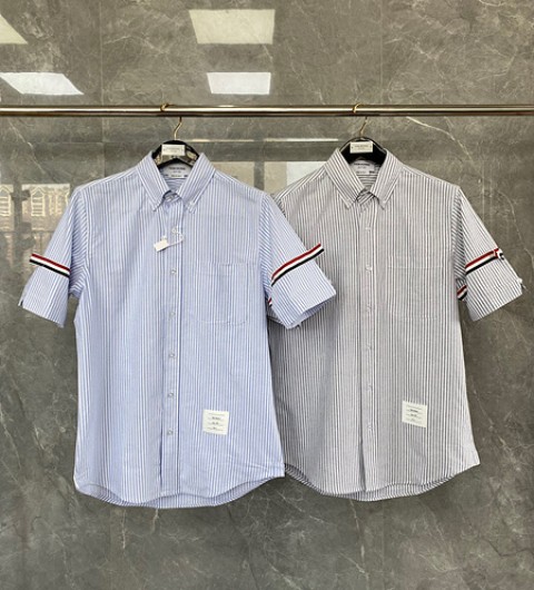 [대리석집] 톰브라운 반팔 스트라이프 셔츠 (2color) (남성용)