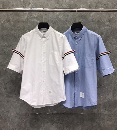 [대리석집] 톰브라운 반팔 셔츠 (2color) (남성용)