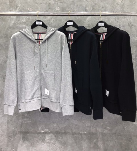 [대리석집] 톰브라운 백삼선 후드집업 (3color) (남성용)