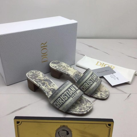 크리스찬 디올 슬라이드 슬리퍼 (1cm/5cm)