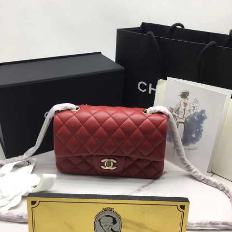 샤넬 클래식백 램스킨 뉴미니 20cm