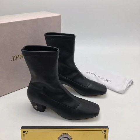 지미추 부츠 (컬러 블랙) (굽 6.5cm/9.5cm)