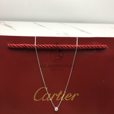 까르띠에 cartier 다무르 목걸이 (화이트골드)