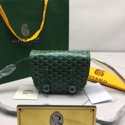 고야드 메신저 백 22cm / 28cm (컬러 그린)