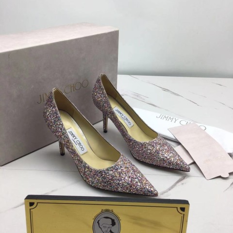 지미추 로미 펌프스 (6.5cm/8.5cm)