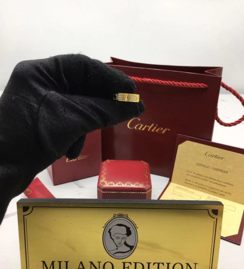 까르띠에 풀다이아 러브 링 (컬러 옐로우골드)