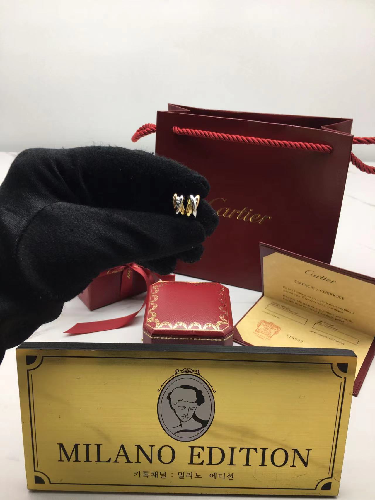 까르띠에 cartier 트리니티 귀걸이