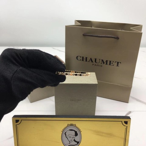 쇼메 비마이러브 브레이슬릿 팔찌 16.5CM (컬러 로즈골드) (큐빅)