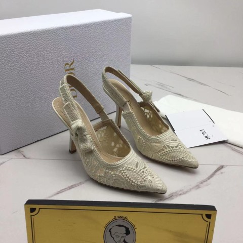 디올 쟈디올 슬링백 (굽 9.5cm) (upgrade ver.)