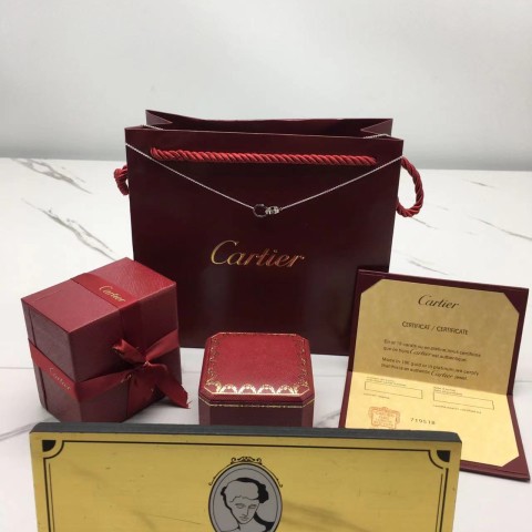 까르띠에 cartier 러브 목걸이 (컬러 화이트골드)