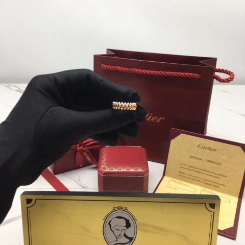 까르띠에 클래쉬 반지 (컬러 로즈골드)