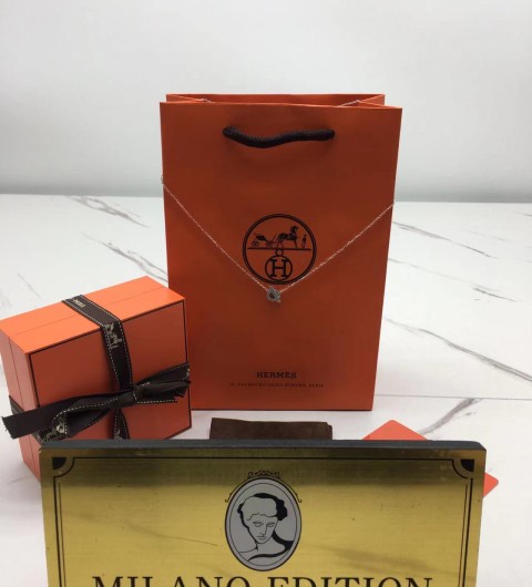 에르메스 hermes 피네스 목걸이 (컬러 화이트골드)