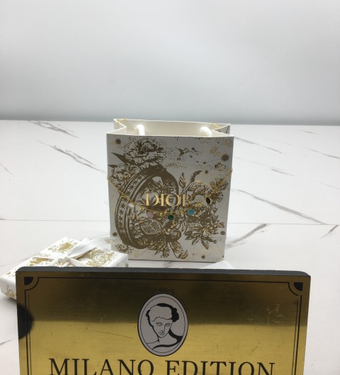 디올 dior 로즈드방 목걸이 (컬러풀)