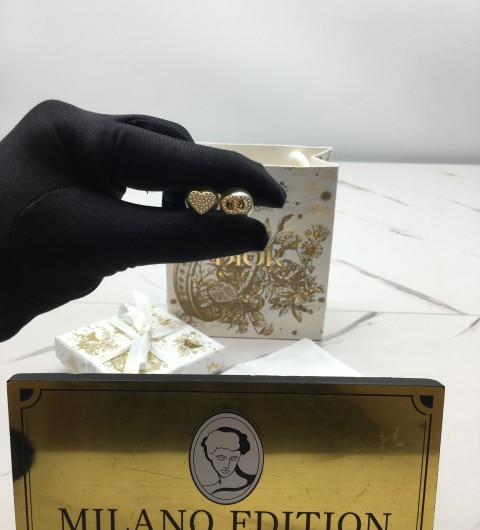 디올 dior cd 하트 펄 귀걸이