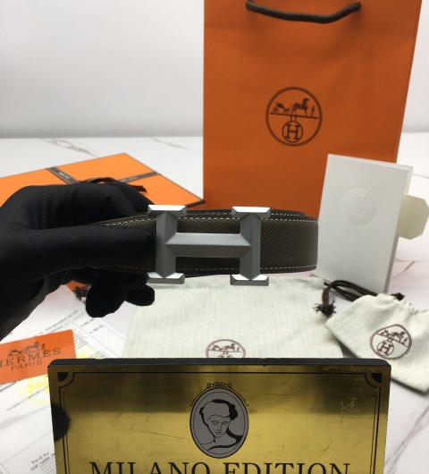 에르메스 벨트 (3.2cm / 3.8cm) (upgrade ver.) (버클컬러 실버)