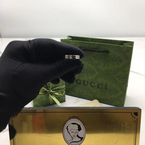 구찌 고스트링 G 반지 4mm