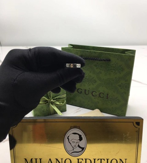 구찌 고스트링 G 반지 4mm