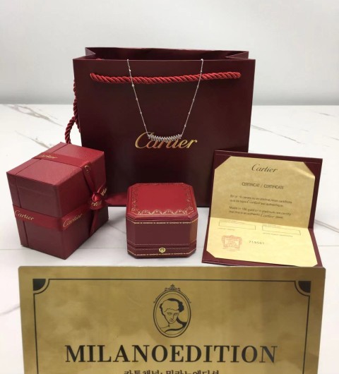 까르띠에 cartier 클래쉬드 목걸이 (컬러 화이트골드)