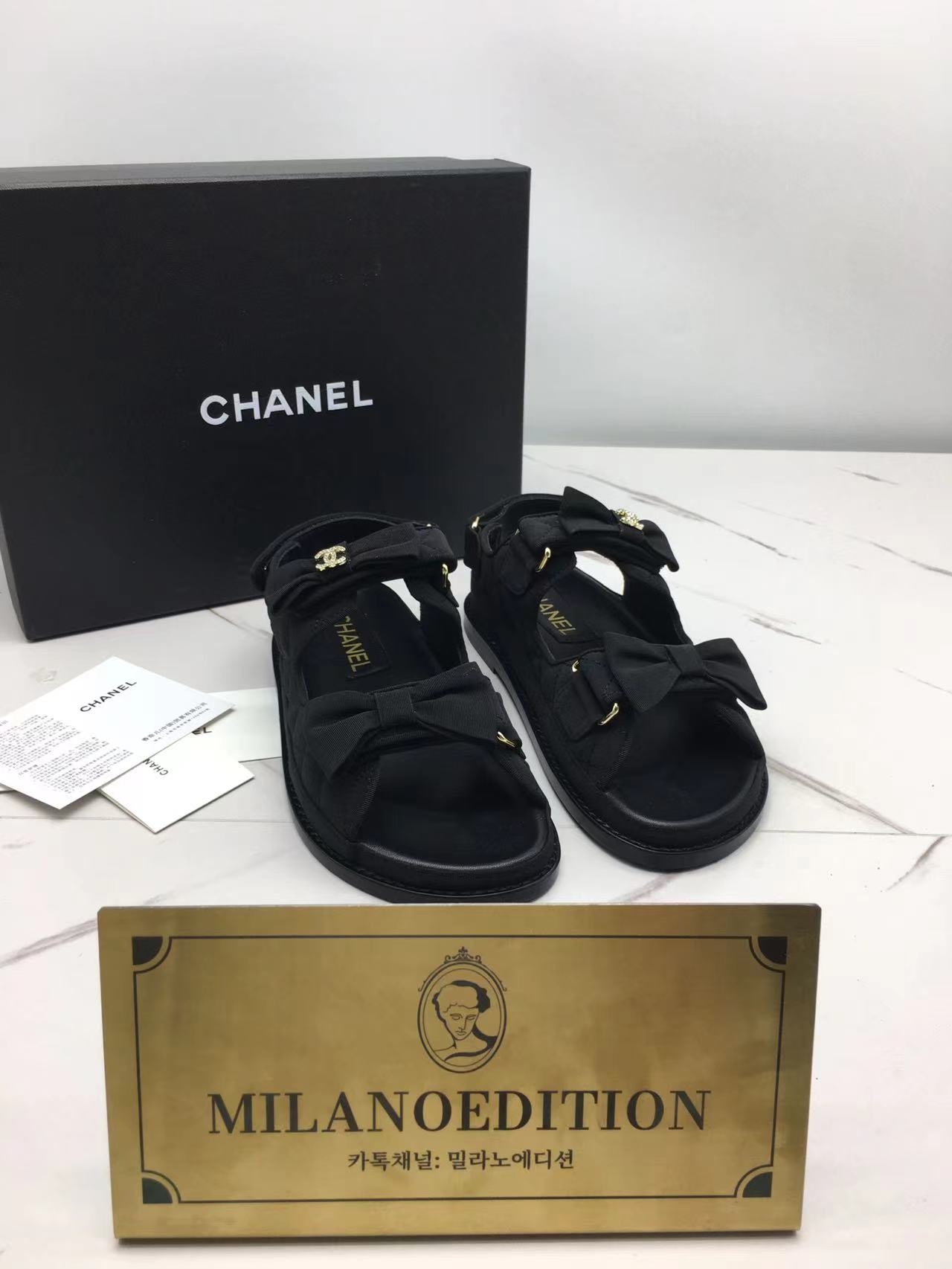샤넬 23ss chanel 샌들 (upgrade ver.)